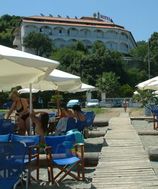 Hotel Goden Beach - pohled od ple