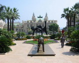 Monte Carlo park p�ed Casinem