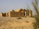 Jordánsko - pouštní hrad Qasr Amra