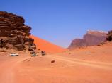 Wadi Rum - psen duny