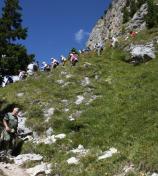 Dolomity - sestup po Bindelweg