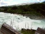 Norsko - vodop�d Laksfossen