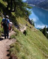 Dolomity - cestou k Lago Fedaia