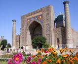 Samarkand - na nmst Registan